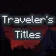 Мод Traveler's Titles