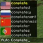 Minecraft Mod : Auto Complete