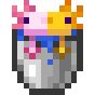 Minecraft Mod : Axolotl Buckets